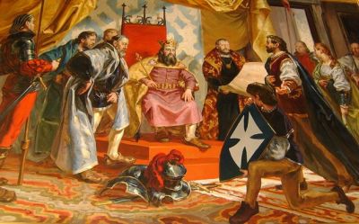 Fragment obrazu w rzeszowskim Ratuszu